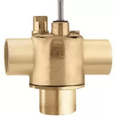 3/4" Sweat 20 psi Brass Z Series 3-Way Diverting Zone Valve | CAFZ307537