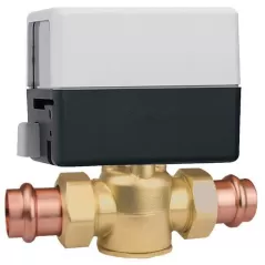 1" Press Lead-Free Brass 20 psi Z45P Series 2-Way Motorized Zone Valve | CAFZ56P