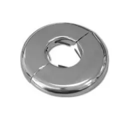 1" IPS Chrome Steel Heavy-Duty For Eastman Stop Valves Floor and Ceiling Plate | EZE25734