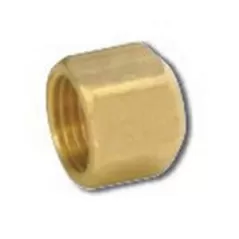 3/8" Compression Brass Lead-Free Cap | EZE65247LF