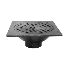 7" x 9" x 4" Black Liquid Drain Trap | JSCD76303