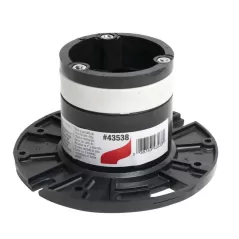 4" Gasketed Cast Iron/ABS Plastic Straight Replacement Closet Flange | OTY43538
