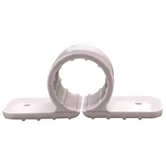 1-1/4" Plastic 2-Hole Pipe Clamp | JSCH28125
