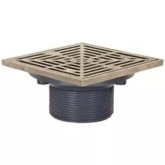 2" MIP ABS 842 Series On-Grade Adjustable Floor Drain | SIO8422LNR