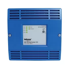 Blue ABS/Polycarbonate 4-Zone Zone Valve tN2 Wiring Center | TEK313