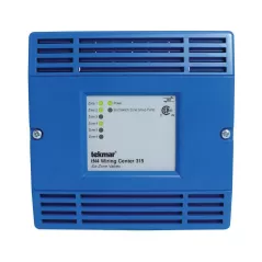 Blue ABS/Polycarbonate 6-Zone Zone Valve tN2 Wiring Center | TEK315
