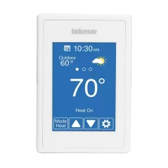 3" x 15/16" x 4-5/8" PVC For TekmarNet Wiring Center or Zone Manager for Power and Communication Wi-Fi Thermostat | TEK563