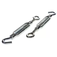 Steel Zinc-Plated Hook and Eye Turnbuckle | AMDGTB14