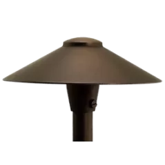 Alliance Area Light Hat, Aged Brass For Bi-Pin G4 Area Lights | AOLAL250