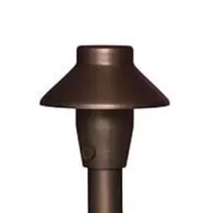 Alliance Lighting Hat, Aged Brass For Bi-Pin G4 Area Lights | AL550