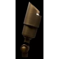Alliance Lighting Bullet Light, MR-16 LED Natural Copper Solid Brass | AOLBL105COP