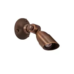 Alliance Lighting Down Light, MR11 Socket Bi-Pin LED Aged Brass, No Lamp | AOLDL50
