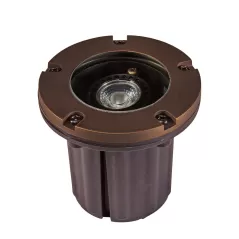 Alliance Outdoor Lighting In-Ground Well Light, 35W Ceramic Bi-Pin MR-16 Halogen Brass, No Lamp | GL300