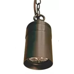 Alliance Lighting Hanging Light, 4W Bi-Pin MR-16 LED Aged Brass | AOLHL100LED4W