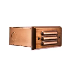 Alliance Step Light with No Lamp 3W LED Cast Brass | SL200-LED