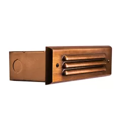 Alliance Step Light Bipin 3W LED Brass | SL300-LED
