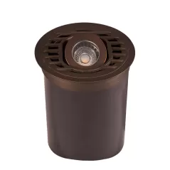 Alliance Outdoor Lighting In-Ground Well Light, 35W Ceramic Bi-Pin MR-16 Halogen Aged Brass ABS | AOLWL300