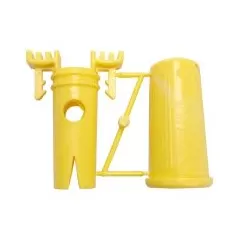 30 V 10 A 24-18 AWG Copper/Copper Yellow 24/Bag Low Voltage Waterproof Wire Connector | BLZLV9000EA