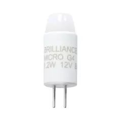 1.2 W Bi-Pin G4 85 100 Lumens 2700K LED Multi-Directional Water-Resistant Lamp | BRIBIPINMICROG4