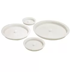 4" White Plug-On Test Cap | IPS85015