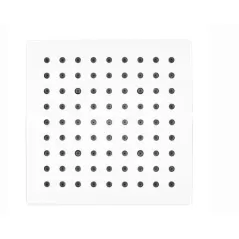 1/2" 6" x 6" x 1-31/32" Polished Chrome Bronson Series Square Raincan Showerhead | PPF973183A
