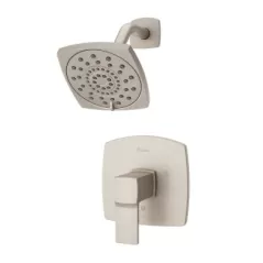 1/2" NPT 5-5/16" x 3-15/32" Metal Brushed Nickel Multi-Function 1-Handle Deckard Series Shower Only Trim | PPFLG897DAK