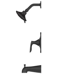 3-7/32" x 4-5/32" Metal Tuscan Bronze 1-Handle Weller Series Tub and Shower Trim | PPFLG898WRY