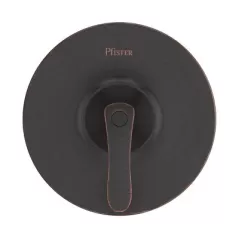 6-7/8" x 3-27/32" Tuscan Bronze Metal Weller Series 1-Handle Tub and Shower Valve Only Trim | PPFR891WRY