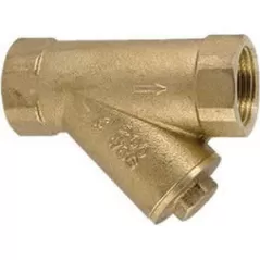 1" FPT Brass Y-Strainer | AQLBYS100