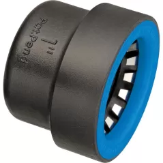 1" Push Blue End Cap | BLK37680