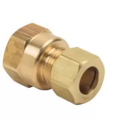 3/8" Compression x FIP Lead-Free Brass 66 Series Adapter | BSS6666X