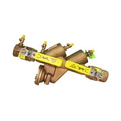 1-1/2" Push Bronze 175 psi RP4A Series Reduced Pressure Backflow Preventer | CNB4A207A2F