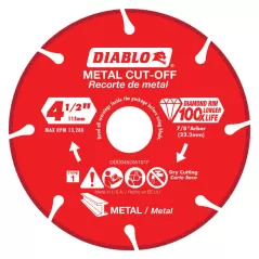 4-1/2" Steel For Angle Grinders Circular Saws Circular Cut-Off Wheel | DSWDDD045DIA101F