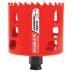 1-3/8" x 2-3/8" Carbide For Snap-Lock Plus Mandrel Systems Hole Saw | DSWDHS1375CT
