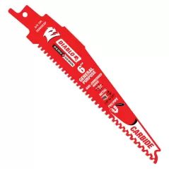 6" x 1" Steel 6/9 TPI For Reciprocating Saw and Cordless Reciprocating Saw Blade | DSWDS0609CGP3