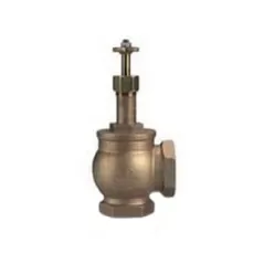 1-1/2" NPT Red Brass VBM Series Manual Angle Valve | BUKVBM15