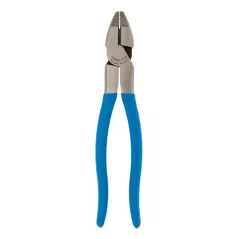 0.73" x 9-1/2" High-Carbon US Steel Round Nose Linemen's Plier | CHN369