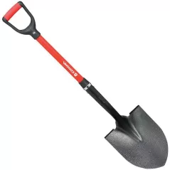 Steel 30" Handle Round Point Shovel | CORSS30030