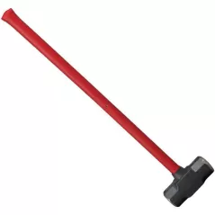 10 lb 30" Fiberglass Handle Steel Head Sledge Hammer | CORST70023