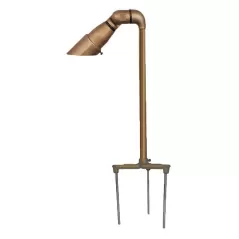 50 W MR-16 Copper/Solid Sand Cast Bronze CBA Series Area/Path Light | CSLCBAL1CB
