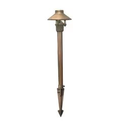 2.71 W 2829K Cree LED Copper/Solid Sand Cast Bronze CCH Series China Hat Mini Area/Path Light | CSLCCH5LED1