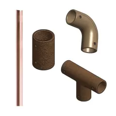 For CID140 Cast Lighting Fixtures Pipe Coupling Copper | CSLCCPC1