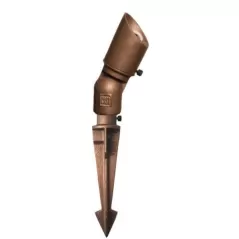 Cast Landscape Spot Light, 4.3 W 2816K Cree LED Bronze Solid Sand Cast Bronze | CCSL25054B