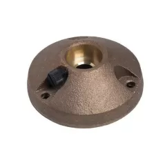1/2" Bronze Threadless For CID140 Cast Lighting Fixtures Cast Mounting Canopy | CSLCFM1CBS