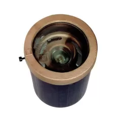 50 W MR-16 Solid Bronze CWL Series Well Light | CSLCWLMR16