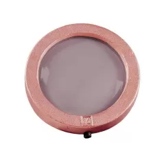 5.5" Borosilicate Glass Lens/Bronze Ring For Cast Well Lights Lens and Bronze Ring | CSLCWLR1CB