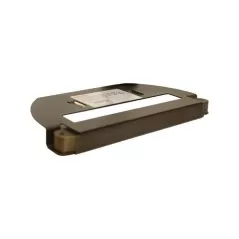 Cast Landscape Wall Light, 7" 2700K Integrated LED Aged Brass SEWL Series Engineered | SEWL70S