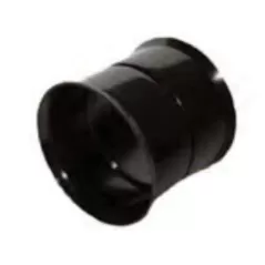 ADS Watertight Coupling, Bell-End HDPE Dual Wall Injection Molded N-12 Black, 8" | DFD0813WT