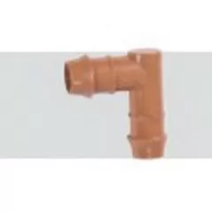 17 mm Brown Acetal 90 Degrees Insert Elbow | DIG15042