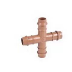 17 mm Barb Brown Acetal Insert Cross | DIG15061